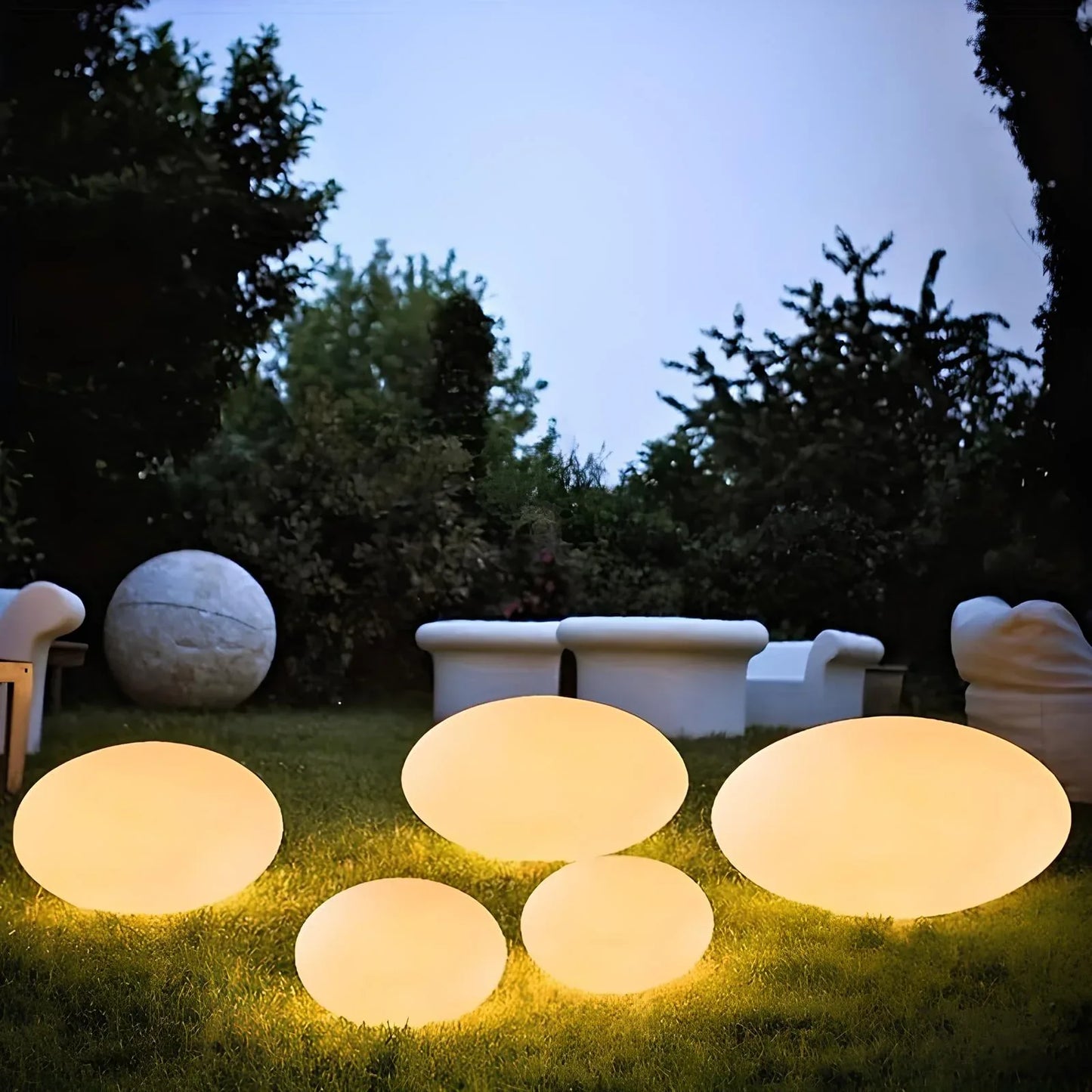 Cobblestone Garden Light - illumexa