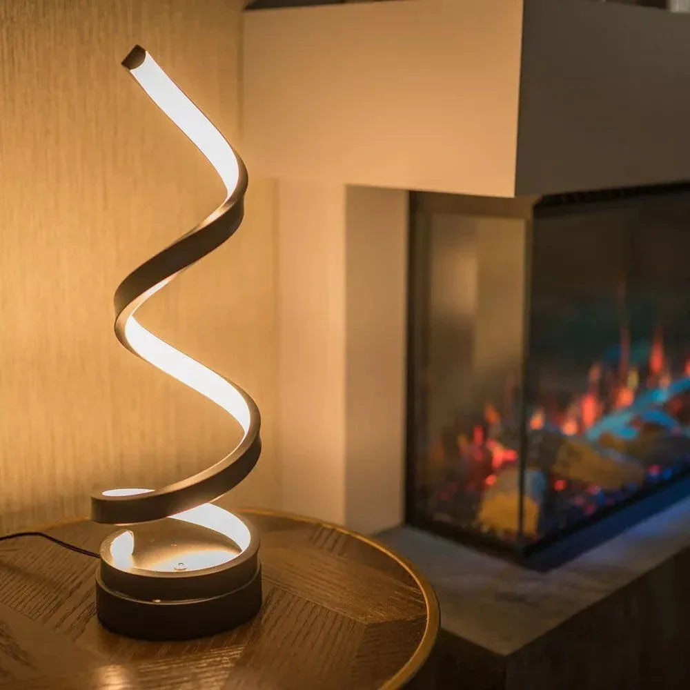 Spiral Table Lamp - illumexa