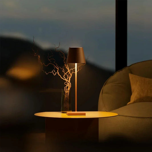 Dimmable Tall Table Lamp - illumexa