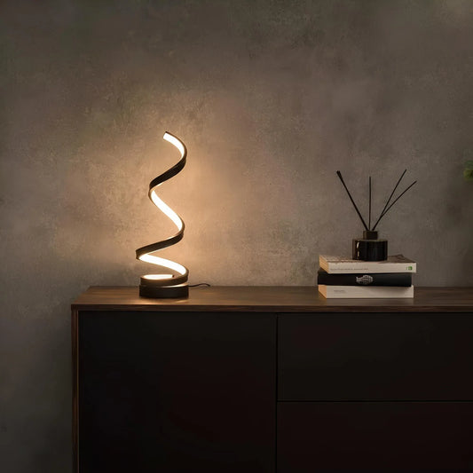Spiral Table Lamp - illumexa